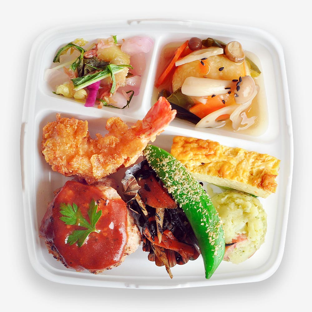 日替わり弁当・おかず8品受け渡しの2日前までに要予約）