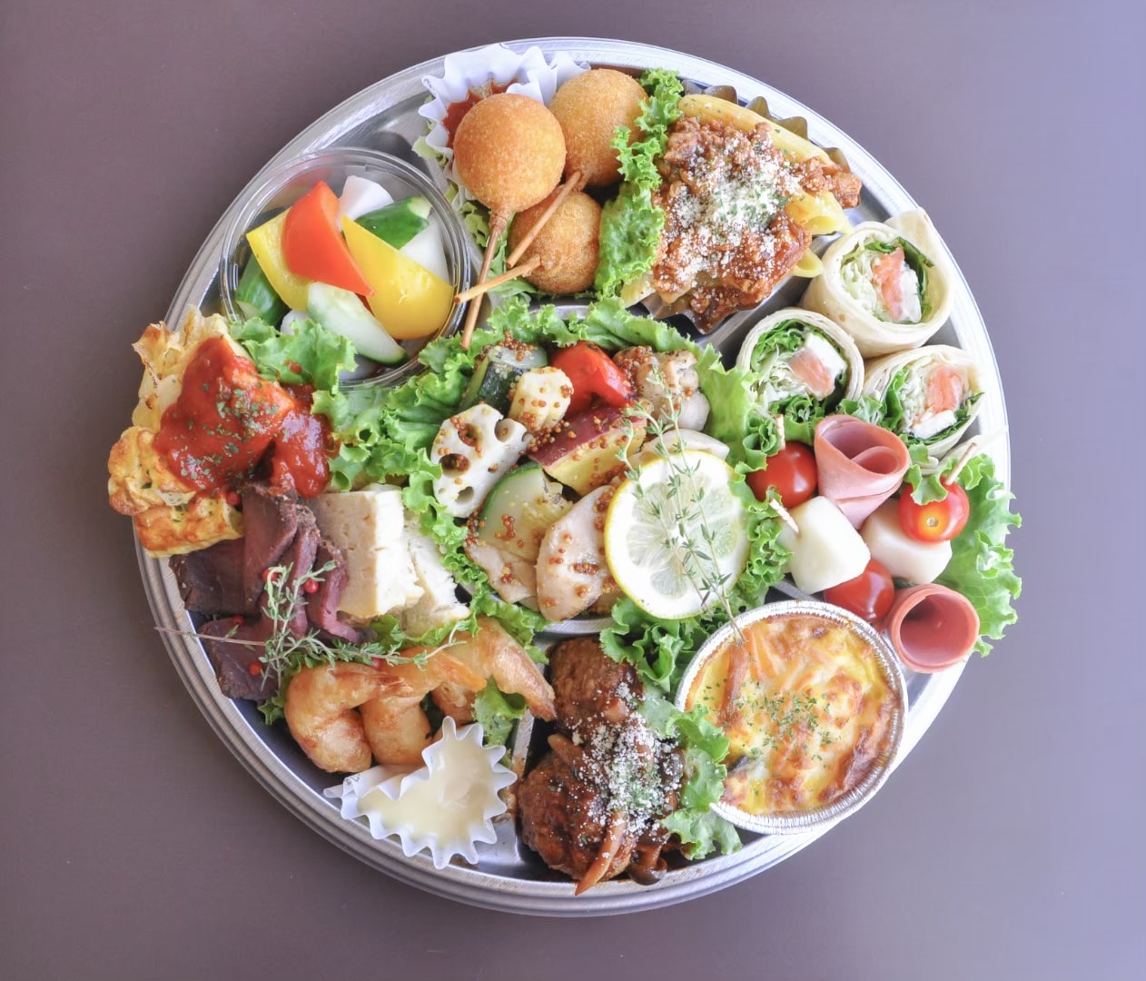 アピシウスのハーブ オードブルプレート 2組セット オードブルSセット_2026年1月～※受け渡しの2日前までにご予約ください