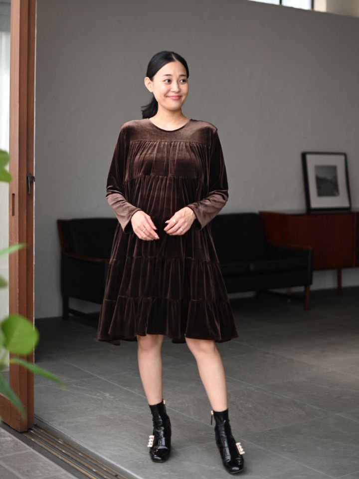 TREFLE＋1 ベロアフェアリーワンピース ベロアフェアリーワンピース | Onepiece,長袖 | | TREFLE＋1