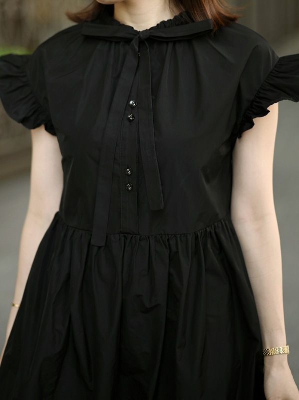 シェルワンピース Bk Onepiece ノースリーブ Trefle 1 トレフルプラスワン