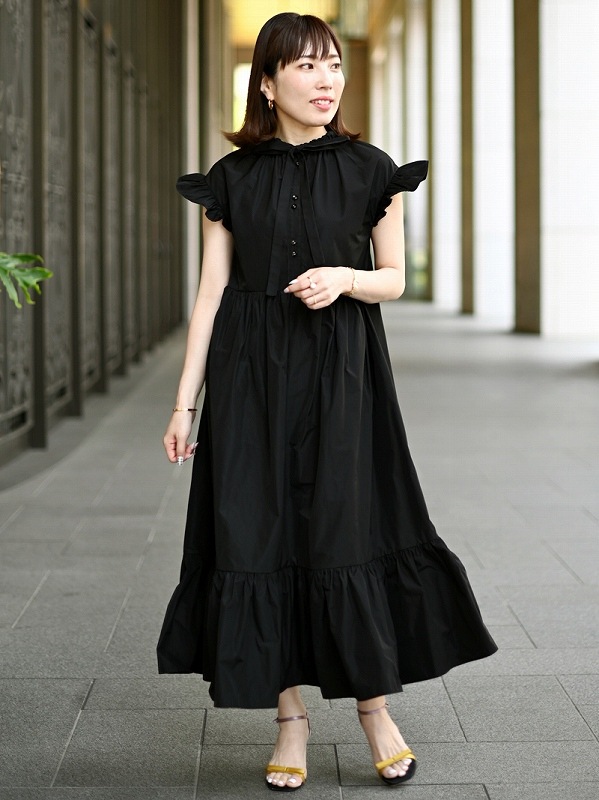 シェルワンピース Bk Onepiece ノースリーブ Trefle 1 トレフルプラスワン