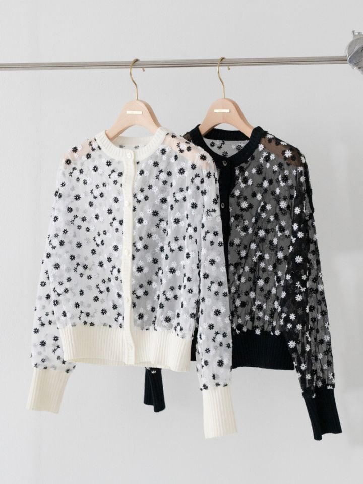 TREFLE+1 マーガレットカーディガン マーガレットカーディガン | Cardigan,長袖 | | TREFLE+1