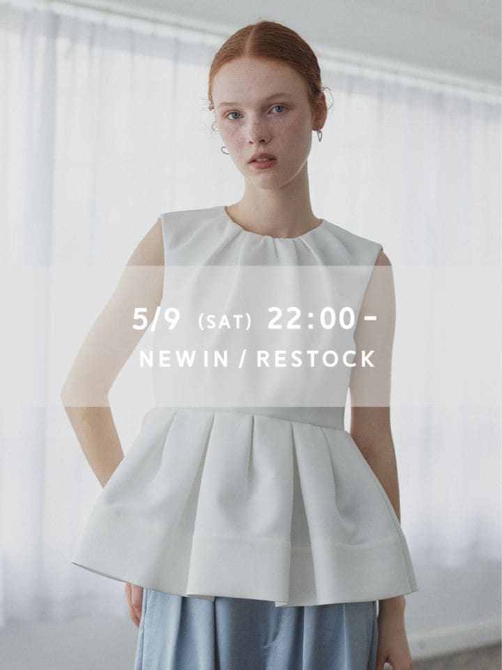 クラウドトップス～ノースリーブ | Tops,トップス | | TREFLE＋1