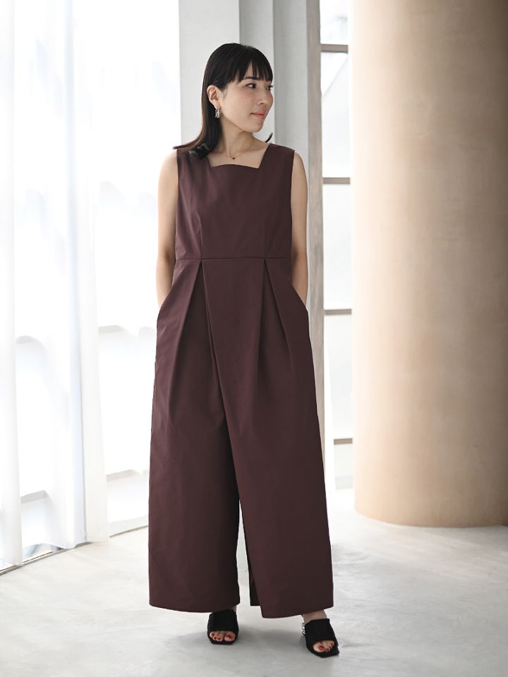 trefle+1 スタイリッシュドットサロペット スタイリッシュサロペット(DOT) | Onepiece,サロペット