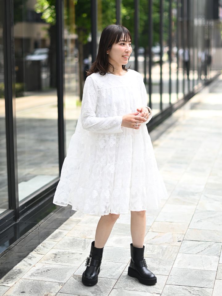 レースフェアリーワンピース～short | Onepiece,長袖 | | TREFLE＋1