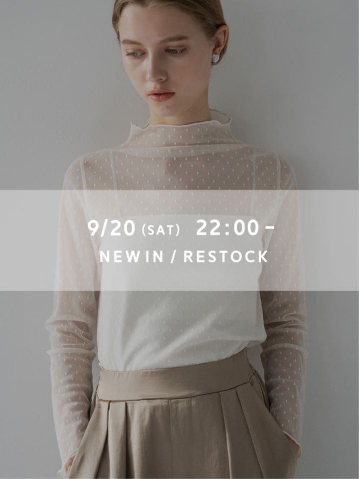 trefle+1 トレフル シアードットフェアリートップス ホワイト シアードットフェアリートップス | Tops,ブラウス | | TREFLE＋1