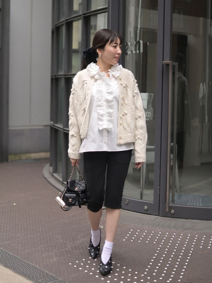 新品未使用タグ付き】トレフルプラスワン リーフハンドニット