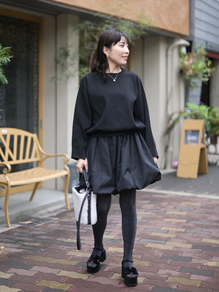 ニットバルーンワンピース | Onepiece,長袖 | | TREFLE＋1（トレフル