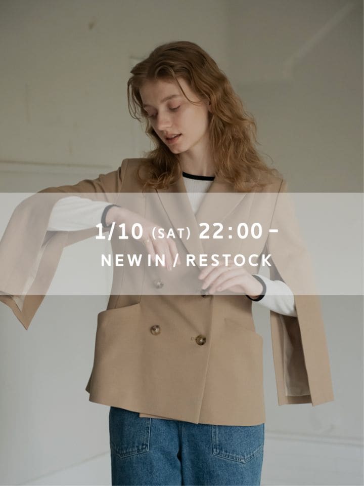 スリットスリーブテーラードジャケット(BEIGE) | Outer | | TREFLE＋1