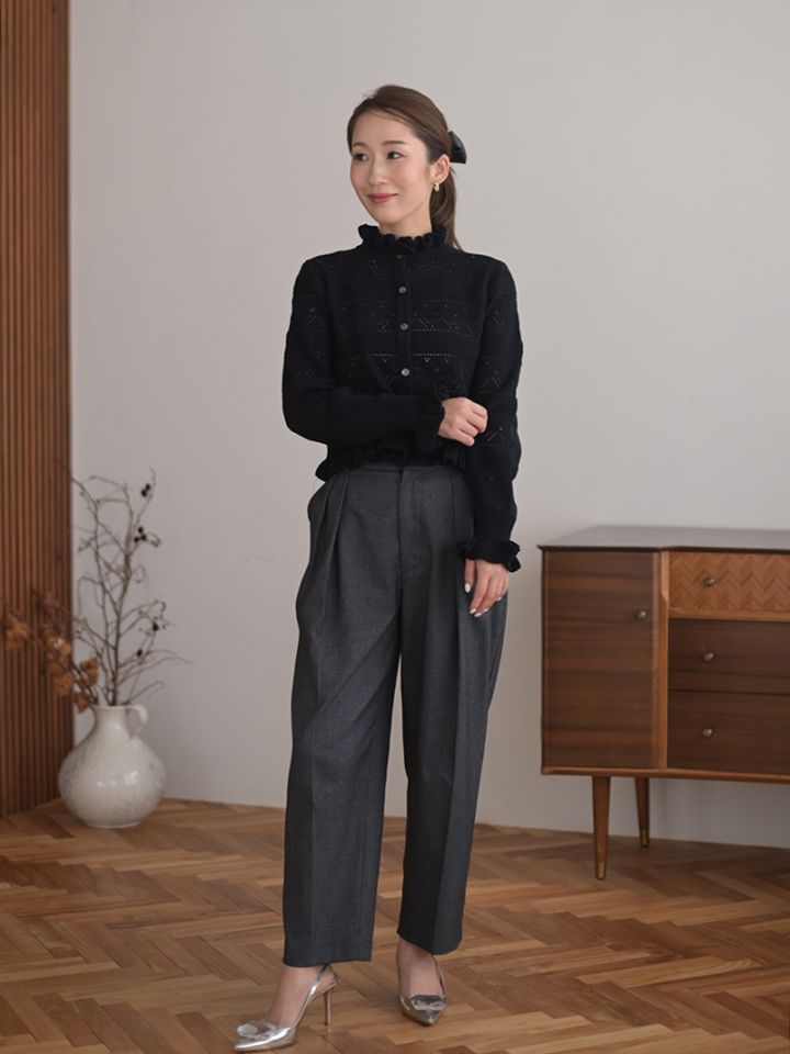 ハートクロシェカーディガン | Cardigan,長袖 | | TREFLE＋1（トレフル