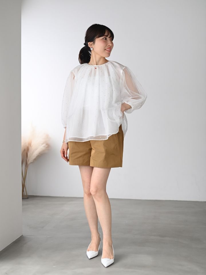 メモリーギャバショートパンツ | Bottoms,ショート | | TREFLE＋1