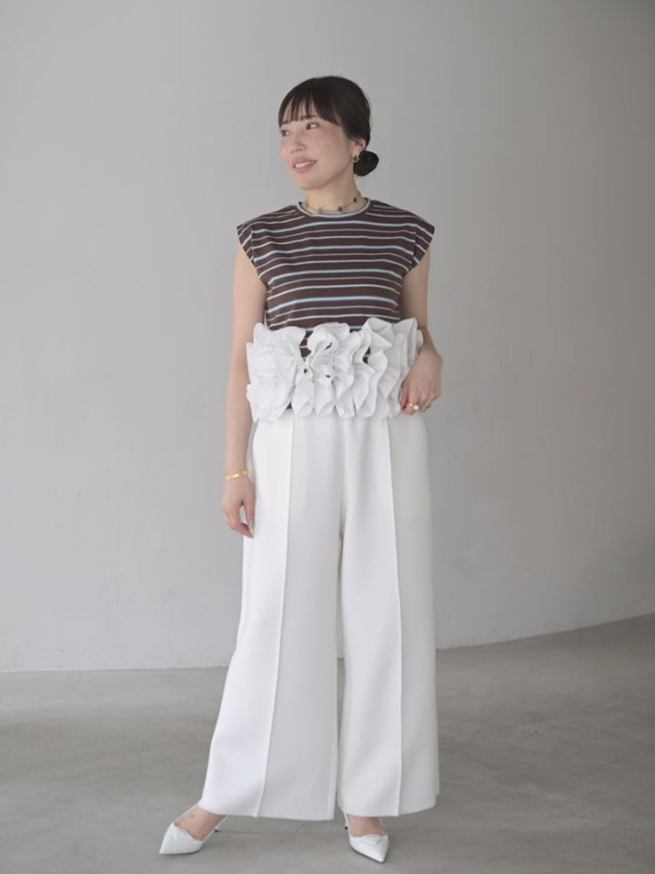 BORDERスワンカットソー | Tops,Tシャツ | | TREFLE＋1（トレフル