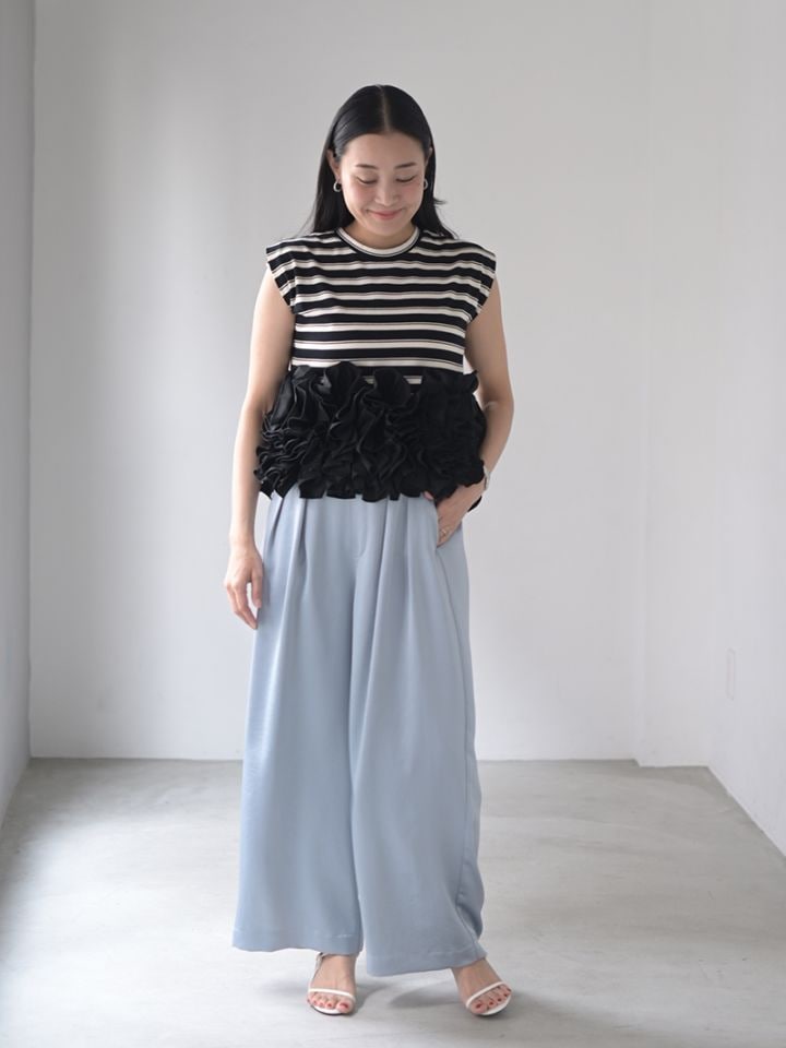 BORDERスワンカットソー | Tops,Tシャツ | | TREFLE＋1（トレフル