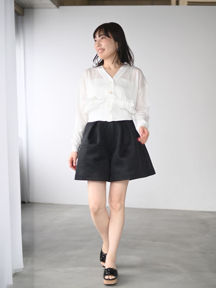 ウォッシャブルフリルカーディガン | Cardigan,長袖 | | TREFLE＋1