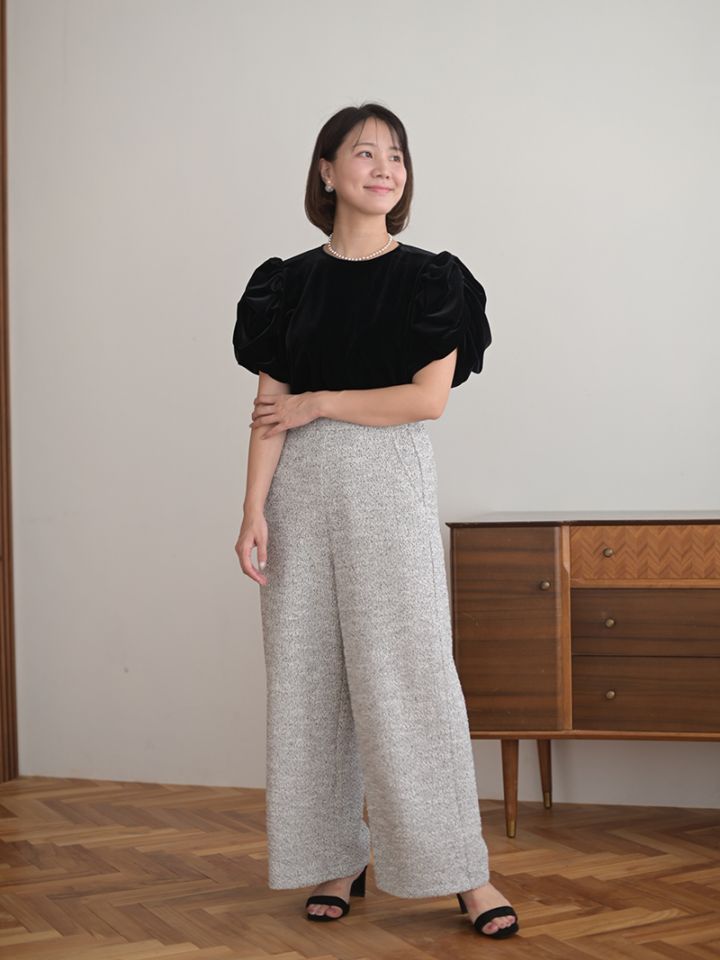ハートベロアトップス | Tops,トップス | | TREFLE＋1（トレフルプラス