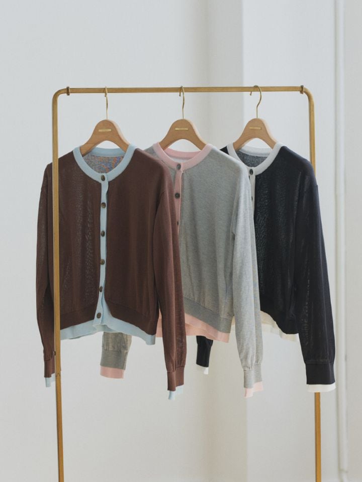 Cardigan | TREFLE＋1（トレフルプラスワン）