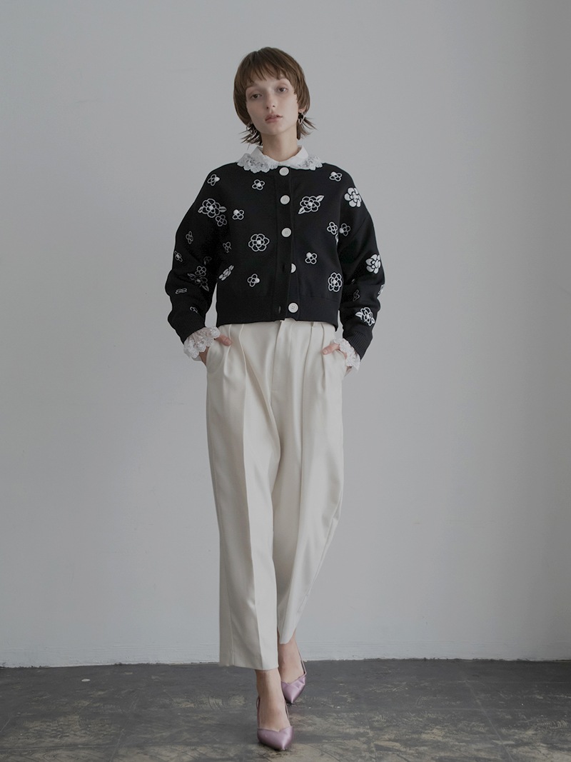 ポケットフリルパンツ(LAME WHITE) | Bottoms,パンツ | | TREFLE＋1