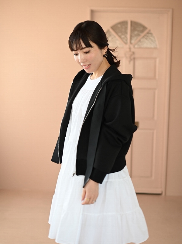 ribbonパーカー | Outer | | TREFLE＋1（トレフルプラスワン）