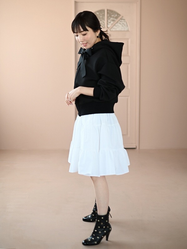 ribbonパーカー | Outer | | TREFLE＋1（トレフルプラスワン）