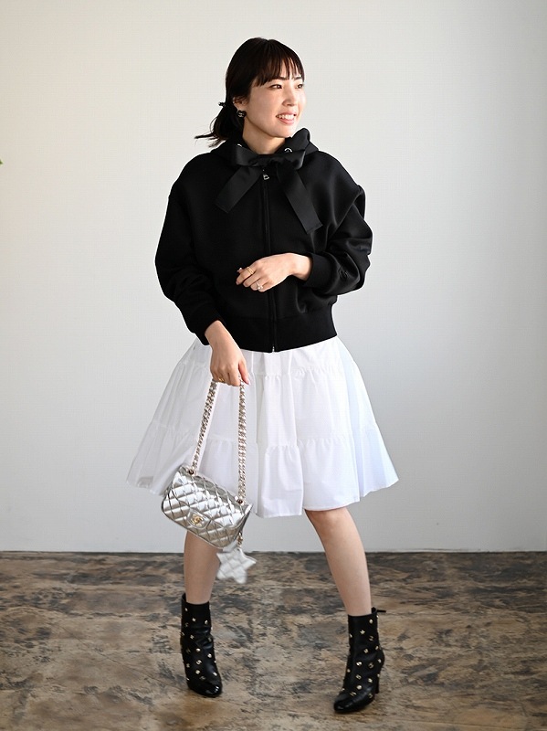 ribbonパーカー | Outer | | TREFLE＋1（トレフルプラスワン）