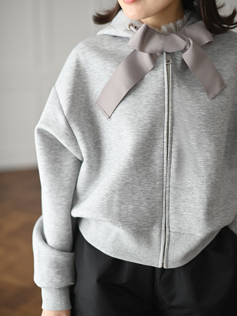 ribbonパーカー | Outer | | TREFLE＋1（トレフルプラスワン）