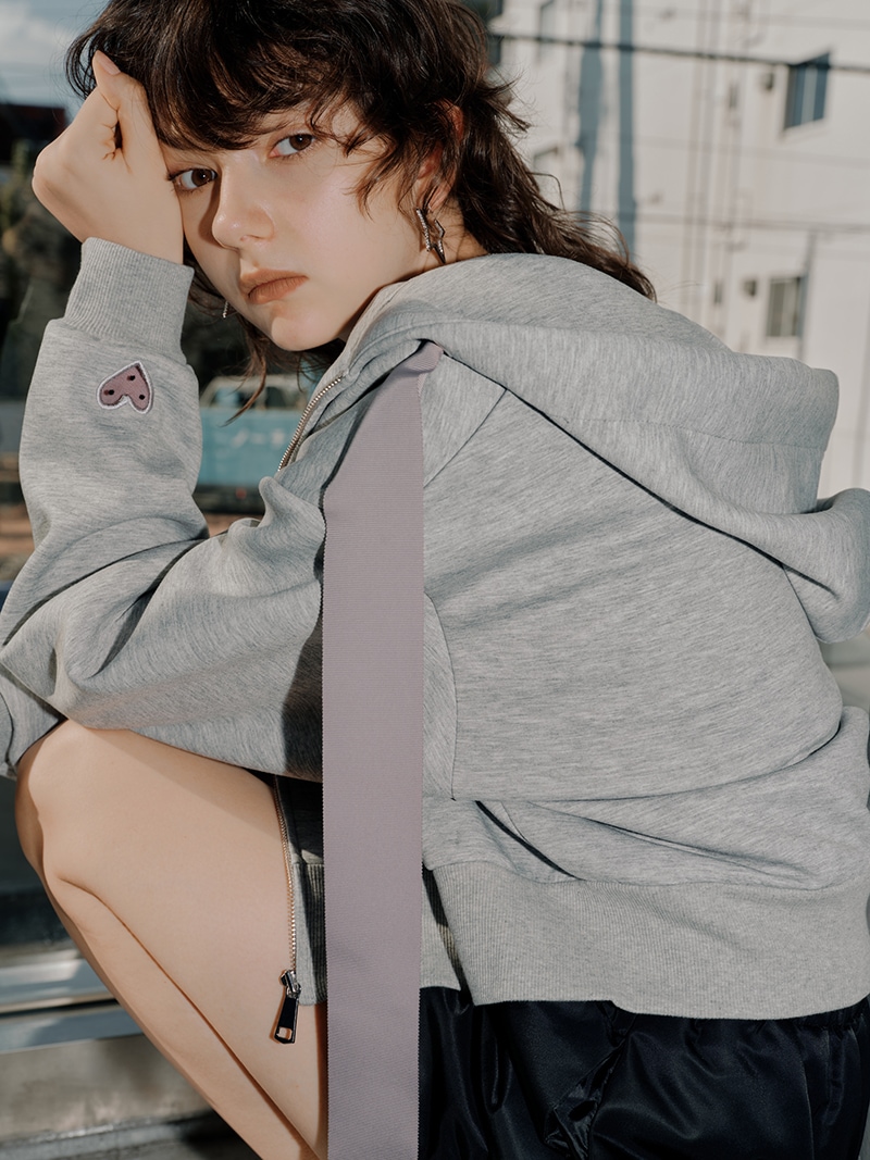 ribbonパーカー | Outer | | TREFLE＋1（トレフルプラスワン）