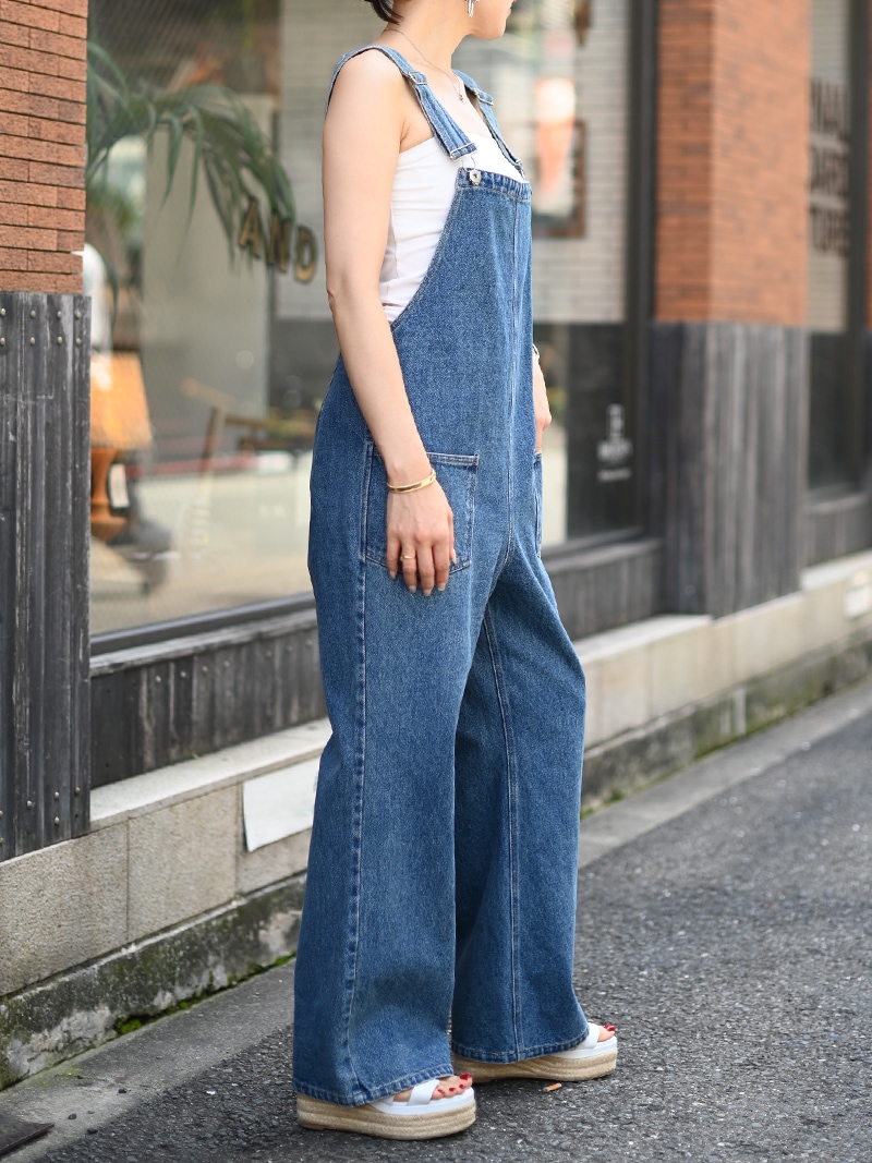 TREFLE+1 トレフルプラスワン　キャミデニムサロペット キャミデニムサロペット | Onepiece,サロペット | | TREFLE＋1