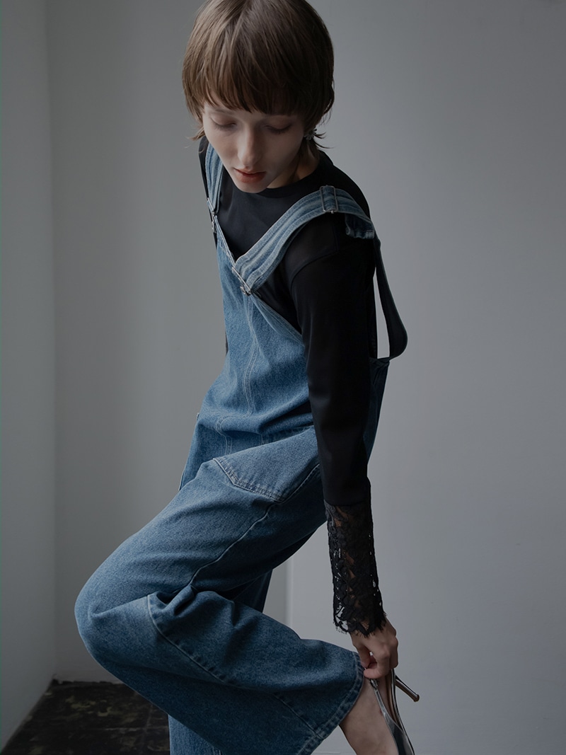 トレフル　デニムオーバーオール　サイズ01 デニムオーバーオール | すべての商品 | | TREFLE＋1（トレフル