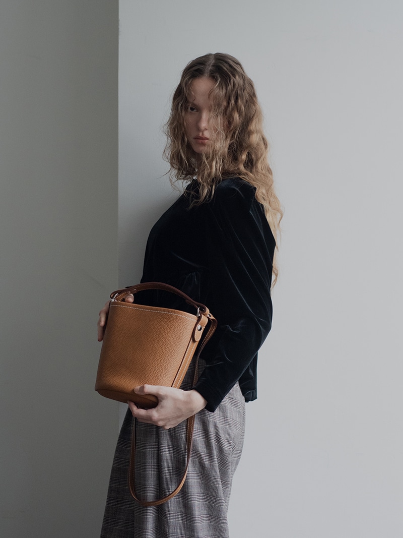 レザーバッグ-brown- | Bag | | TREFLE＋1（トレフルプラスワン）