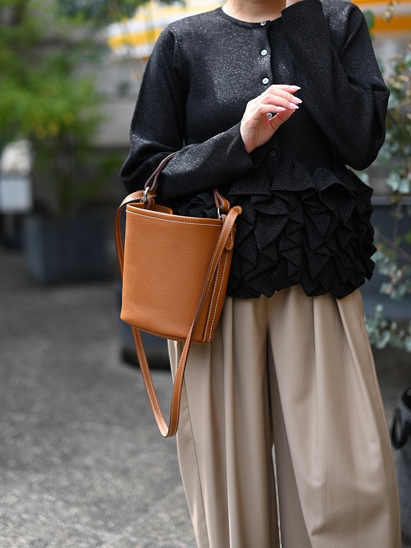 レザーバッグ-brown- | Bag | | TREFLE＋1（トレフルプラスワン）