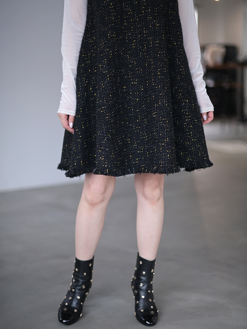 ツイードワンピース | Onepiece,ノースリーブ | | TREFLE＋1（トレフル