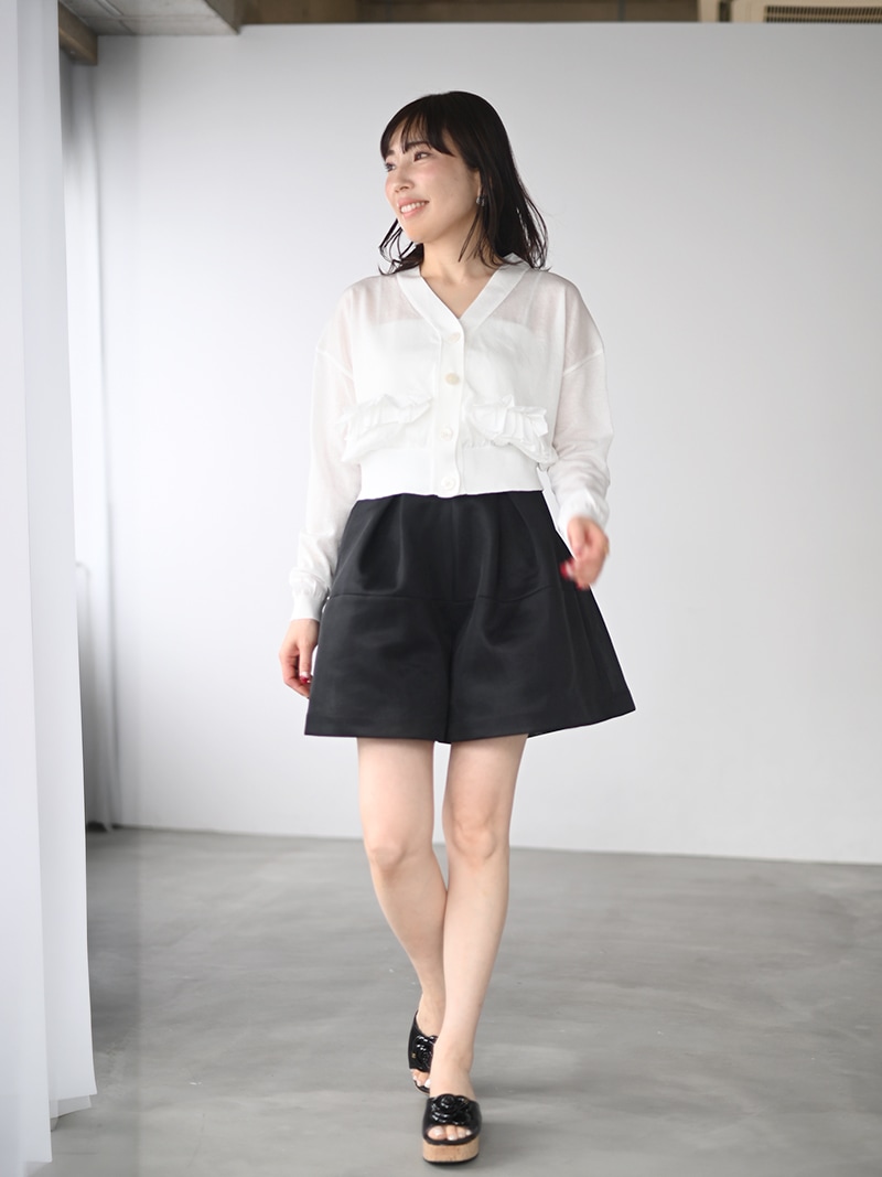 ウォッシャブルフリルカーディガン | Cardigan,長袖 | | TREFLE＋1