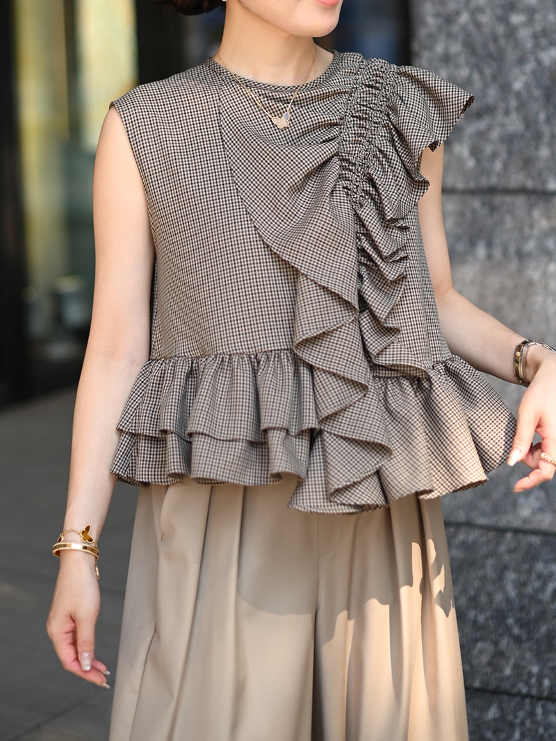 ✨超レア✨トレフルプラスワン TREFLE+1 ワッフルトップス ブルー ✨超レア✨トレフルプラスワン TREFLE+1 ワッフルトップス