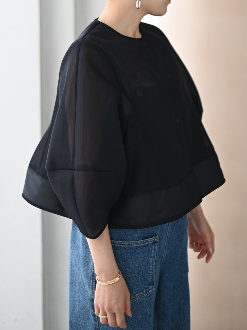 シアーブルゾン | Outer | | TREFLE＋1（トレフルプラスワン）