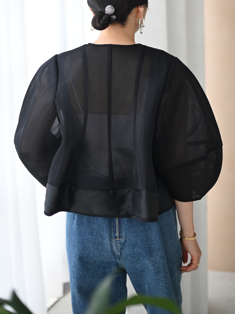 シアーブルゾン | Outer | | TREFLE＋1（トレフルプラスワン）