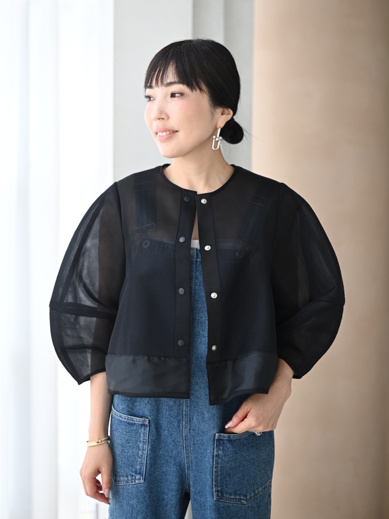 シアーブルゾン | Outer | | TREFLE＋1（トレフルプラスワン）