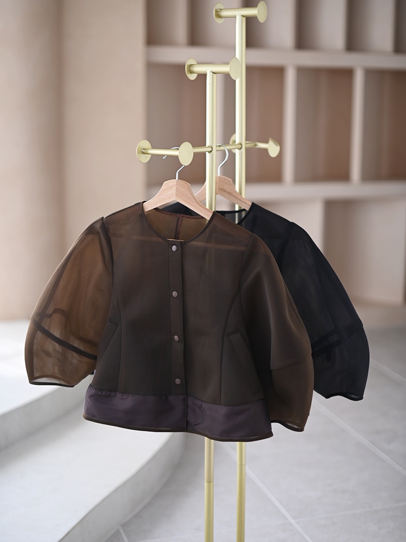 シアーブルゾン | Outer | | TREFLE＋1（トレフルプラスワン）