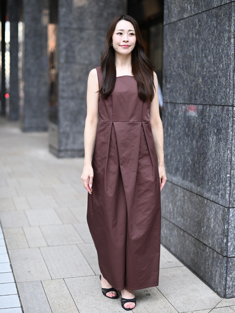 タフタサロペット | Onepiece,サロペット | | TREFLE＋1（トレフル