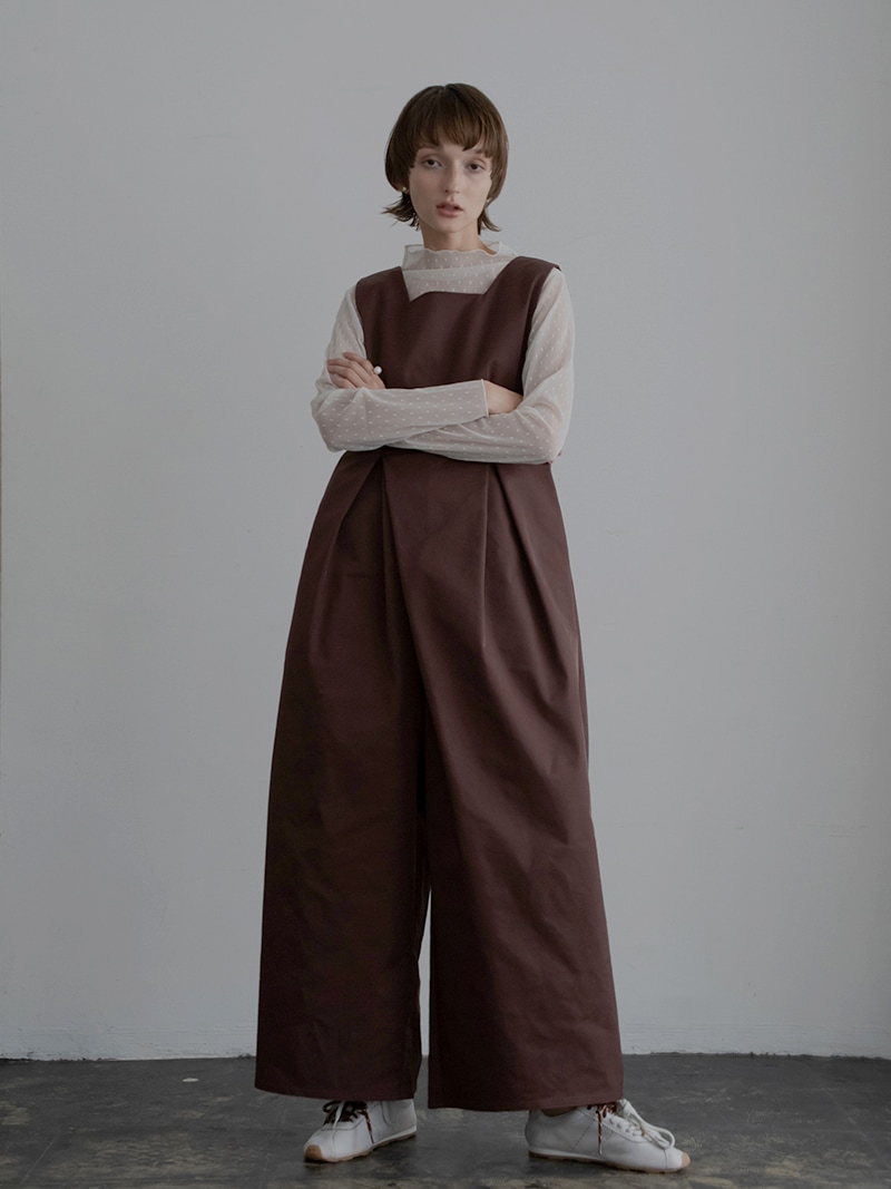タフタサロペット | Onepiece,サロペット | | TREFLE＋1（トレフル