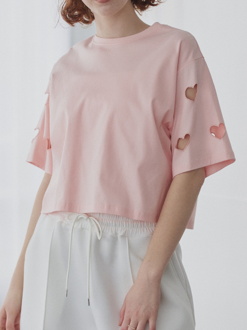 ハートカッティングT | Tops,Tシャツ | | TREFLE＋1（トレフルプラスワン）