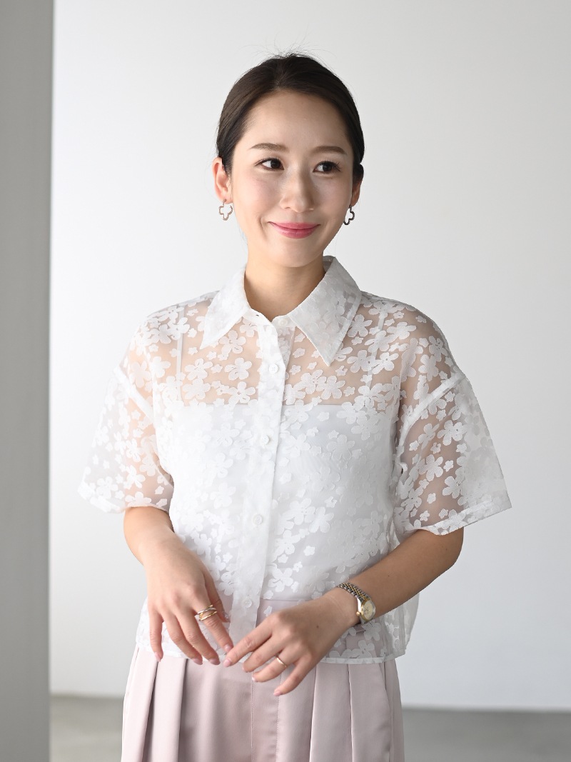 専用 トレフルプラスワン TREFLE ブラウス フラワーシャギートップス フラワーシアーシャツ | Tops,ブラウス | | TREFLE＋1（トレフルプラス