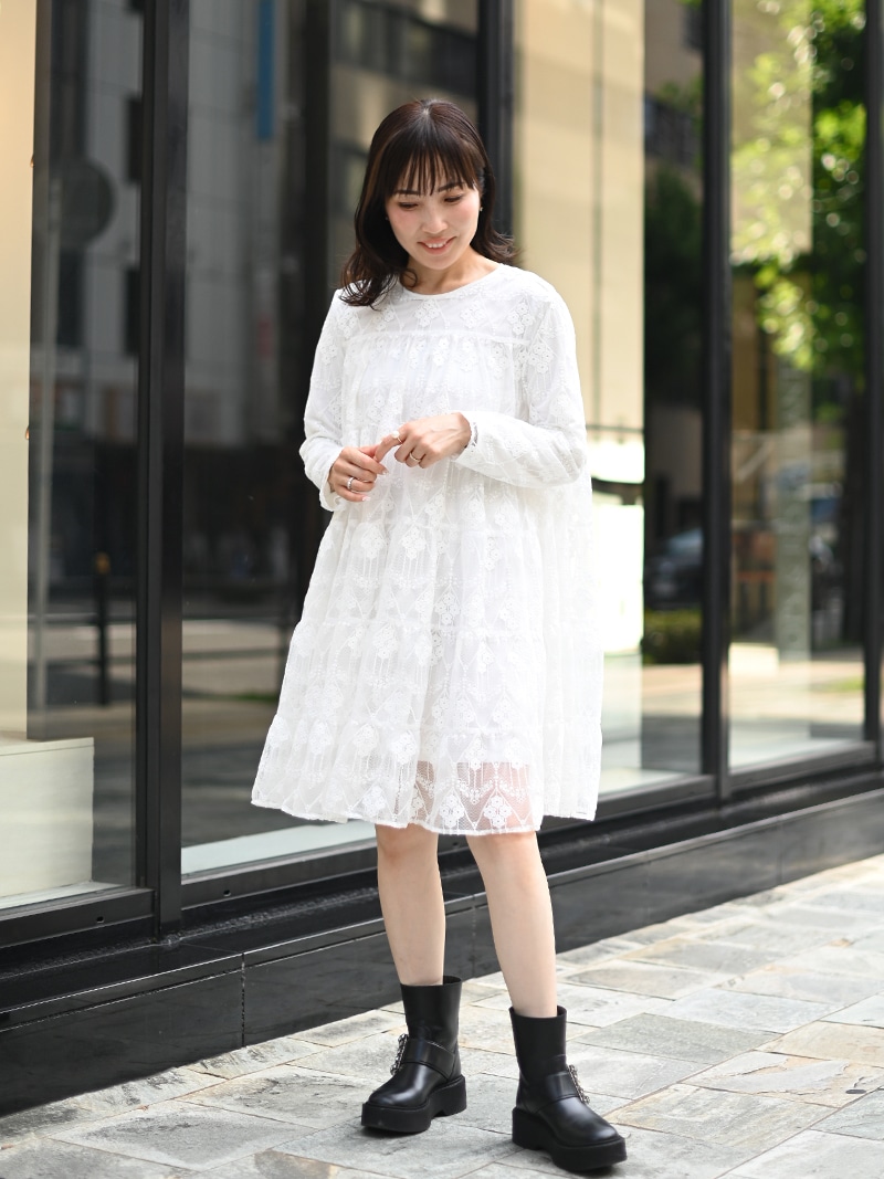 レースフェアリーワンピース～short | Onepiece,長袖 | | TREFLE＋1