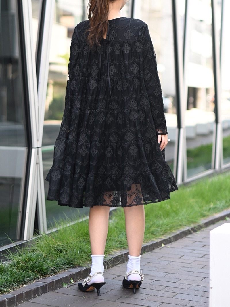 トレフルプラスワン　trefle+1 レースワンピース レースフェアリーワンピース～short | Onepiece,長袖 | | TREFLE＋1