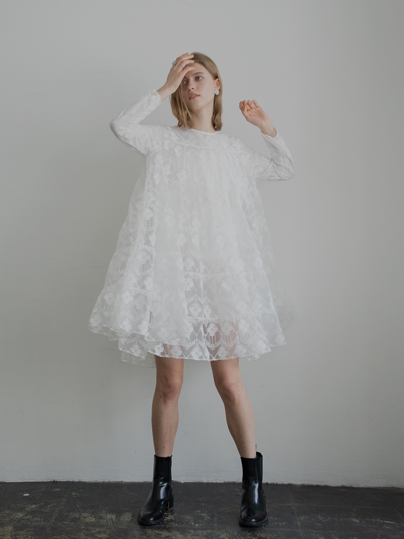 レースフェアリーワンピース～short | Onepiece,長袖 | | TREFLE＋1