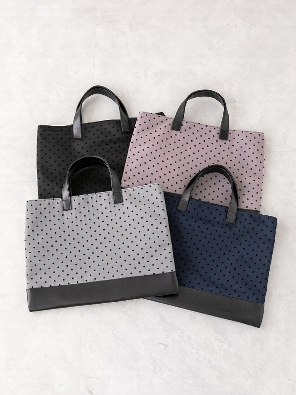 ドットトートバッグ - black - | Bag | | TREFLE＋1（トレフル