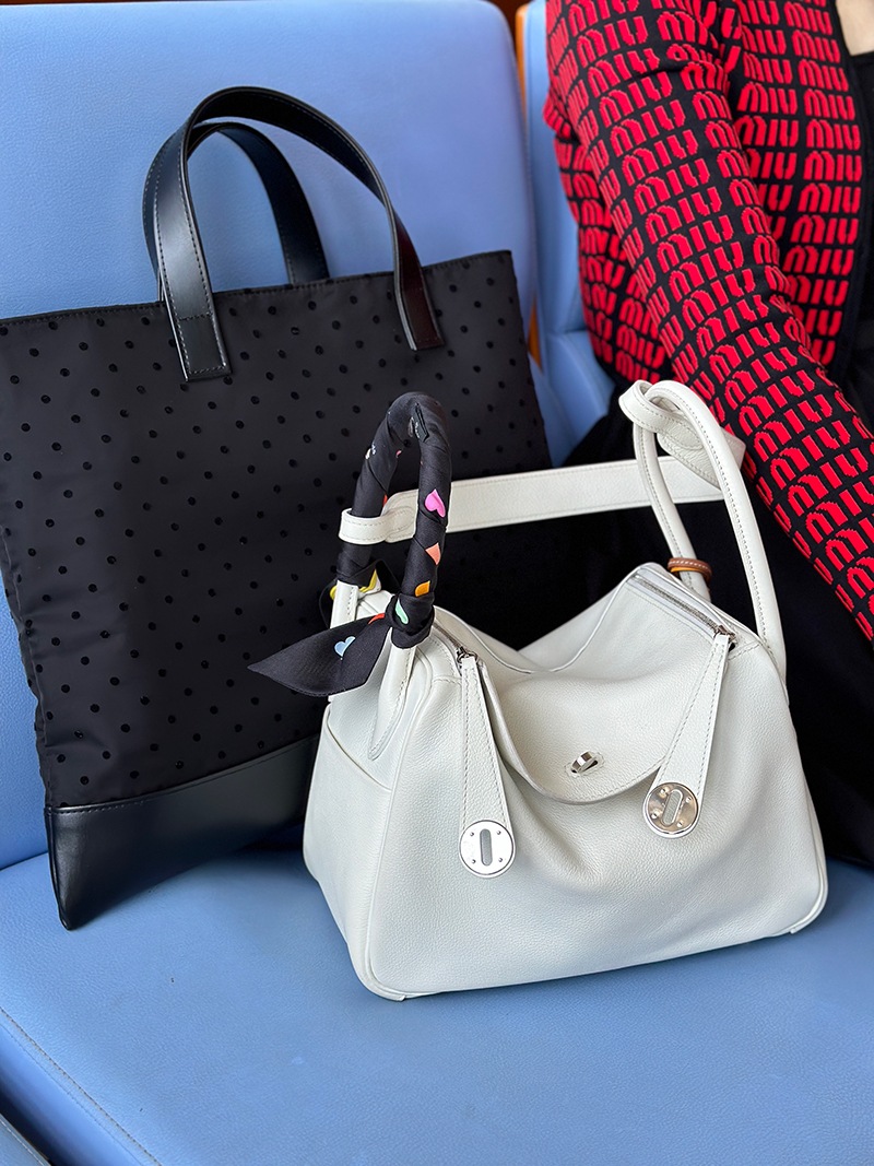 TRÈFLE+1 ブラック フード付きジャケット 01 ドットトートバッグ - black - | Bag | | TREFLE＋1（トレフル
