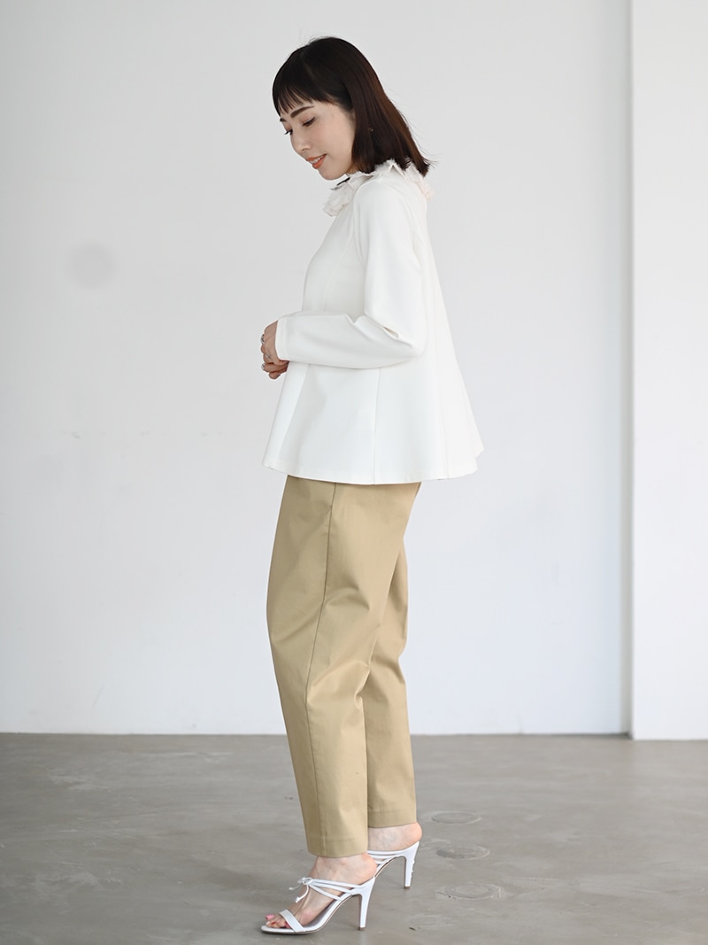 ポケットフリルパンツ(CHINO) | Bottoms,パンツ | | TREFLE＋1