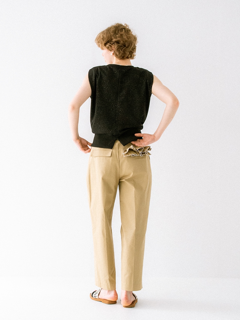 ポケットフリルパンツ(CHINO) | Bottoms,パンツ | | TREFLE＋1