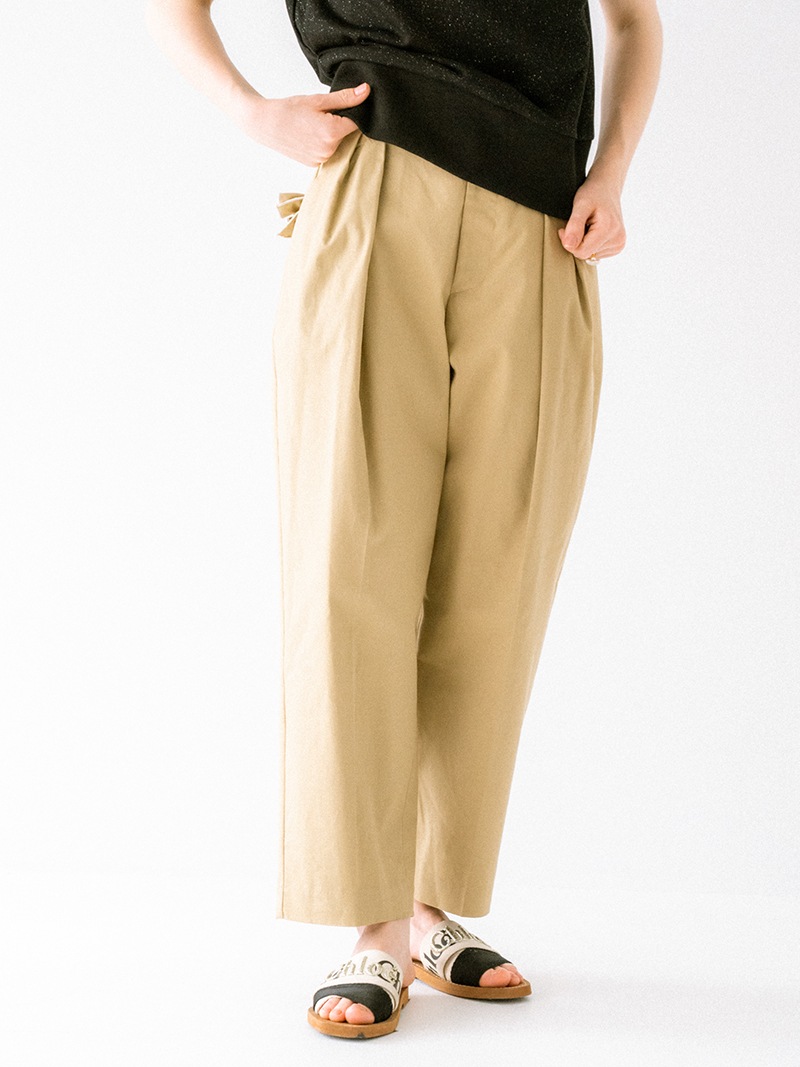 TREFLE +1 キルティングパンツ ポケットフリルパンツ(CHINO) | Bottoms,パンツ | | TREFLE+1