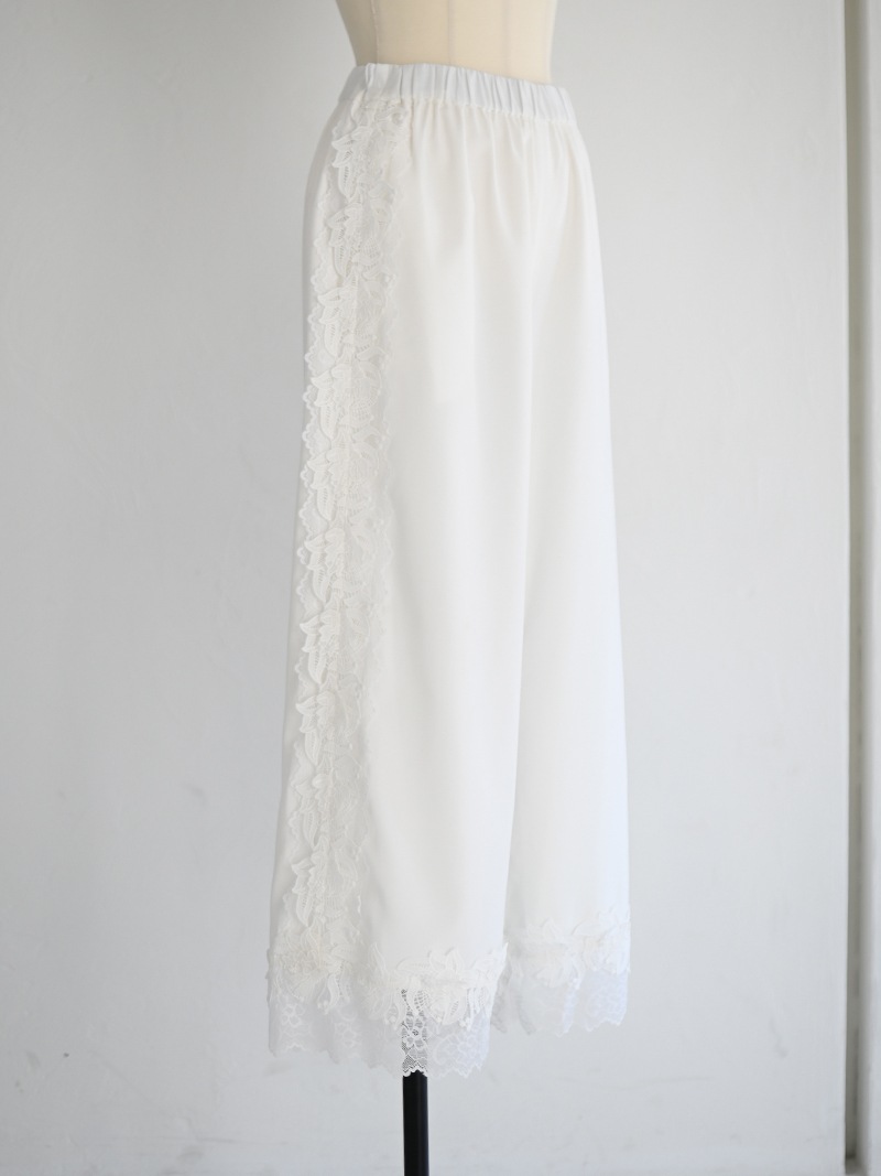 トレフルプラスワン　レース刺繍パンツ レースラインパンツ | Bottoms,パンツ | | TREFLE＋1（トレフル